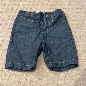 Old Navy Blue Casual Chambray Shorts